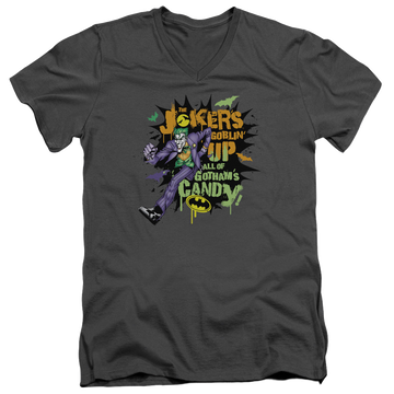 DC Batman Goblin Candy - Men's V-Neck T-Shirt Men's V-Neck T-Shirt Batman   