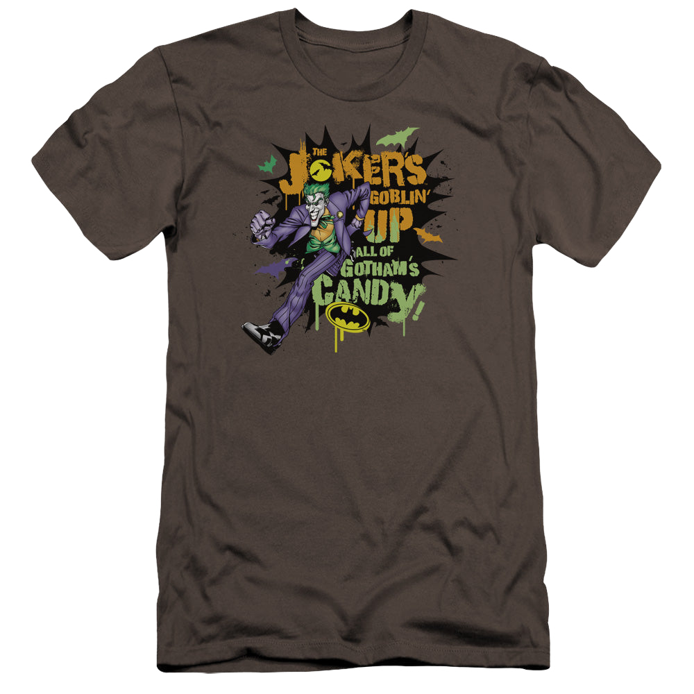 DC Batman Goblin Candy - Men's Premium Slim Fit T-Shirt Men's Premium Slim Fit T-Shirt Batman   