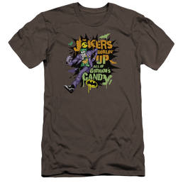 DC Batman Goblin Candy - Men's Premium Slim Fit T-Shirt Men's Premium Slim Fit T-Shirt Batman   