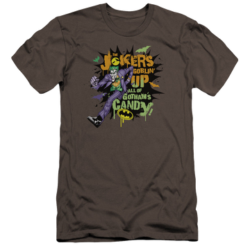 DC Batman Goblin Candy - Men's Premium Slim Fit T-Shirt Men's Premium Slim Fit T-Shirt Batman   