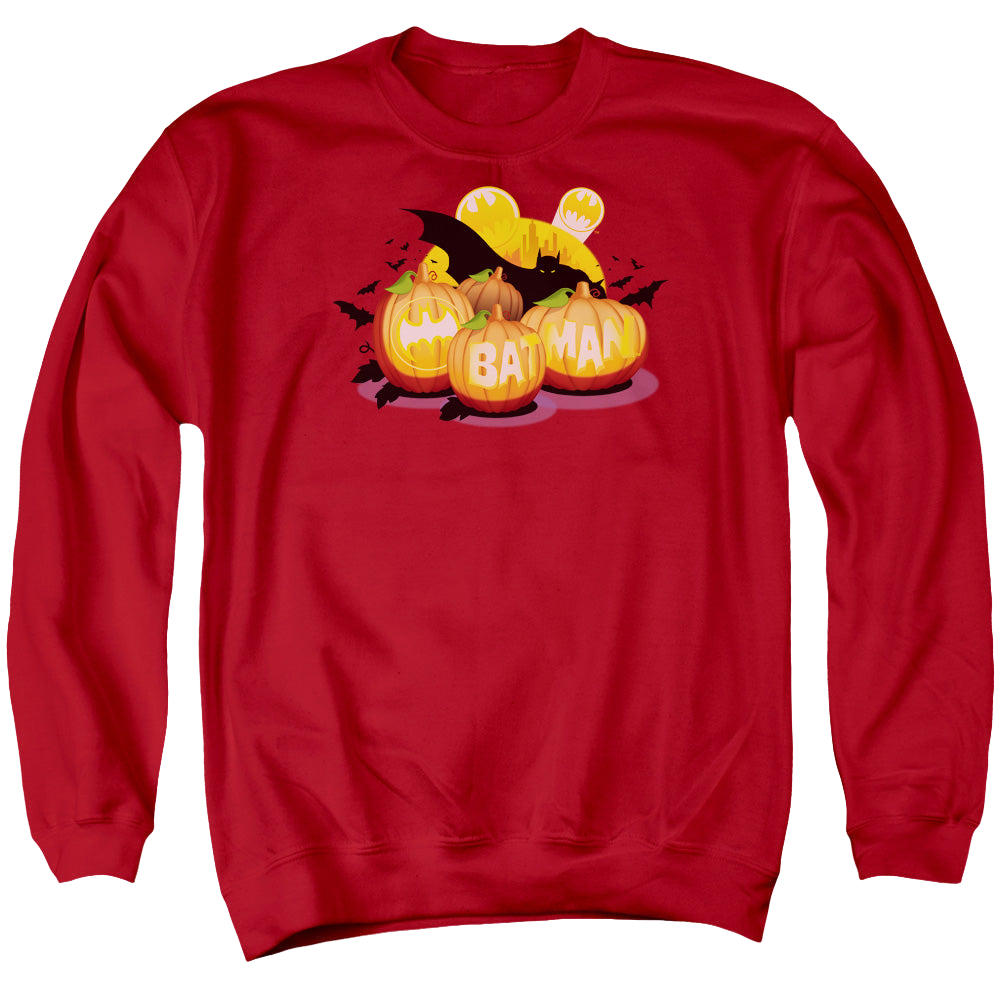 DC Batman Bat O Lanterns - Men's Crewneck Sweatshirt Men's Crewneck Sweatshirt Batman   