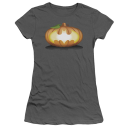 DC Batman Bat Pumpkin Logo - Juniors T-Shirt Juniors T-Shirt Batman   