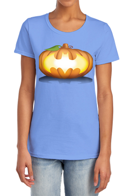 DC Batman Bat Pumpkin Logo - Women's T-Shirt Women's T-Shirt Batman   