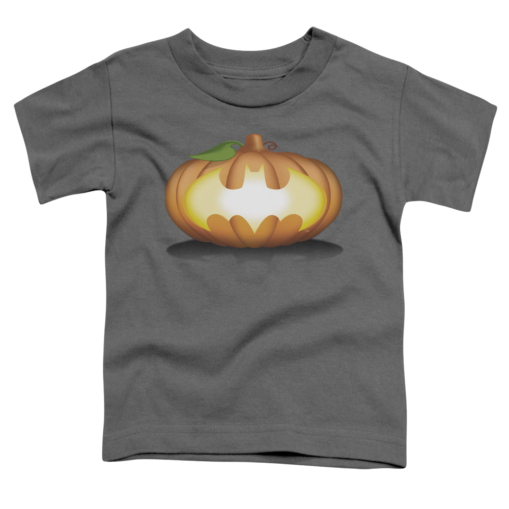 DC Batman Bat Pumpkin Logo - Kid's T-Shirt Kid's T-Shirt (Ages 4-7) Batman   