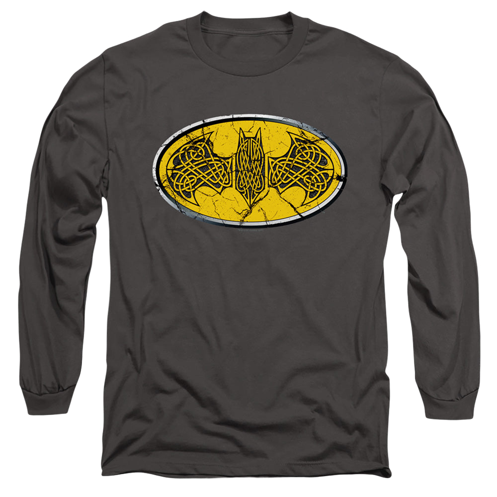 DC Batman Celtic Shield - Men's Long Sleeve T-Shirt Men's Long Sleeve T-Shirt Batman   