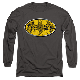 DC Batman Celtic Shield - Men's Long Sleeve T-Shirt Men's Long Sleeve T-Shirt Batman   