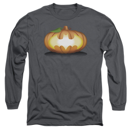 DC Batman Bat Pumpkin Logo - Men's Long Sleeve T-Shirt Men's Long Sleeve T-Shirt Batman   