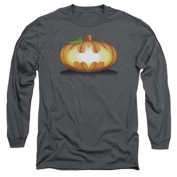 DC Batman Bat Pumpkin Logo - Men's Long Sleeve T-Shirt Men's Long Sleeve T-Shirt Batman   