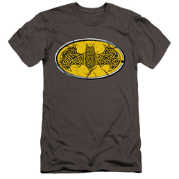DC Batman Celtic Shield - Men's Premium Slim Fit T-Shirt Men's Premium Slim Fit T-Shirt Batman   