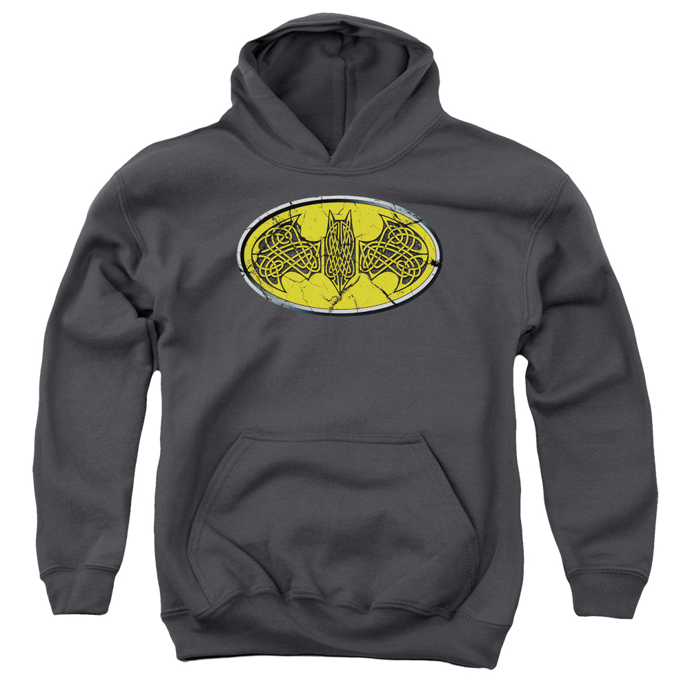 DC Batman Celtic Shield - Youth Hoodie Youth Hoodie (Ages 8-12) Batman   