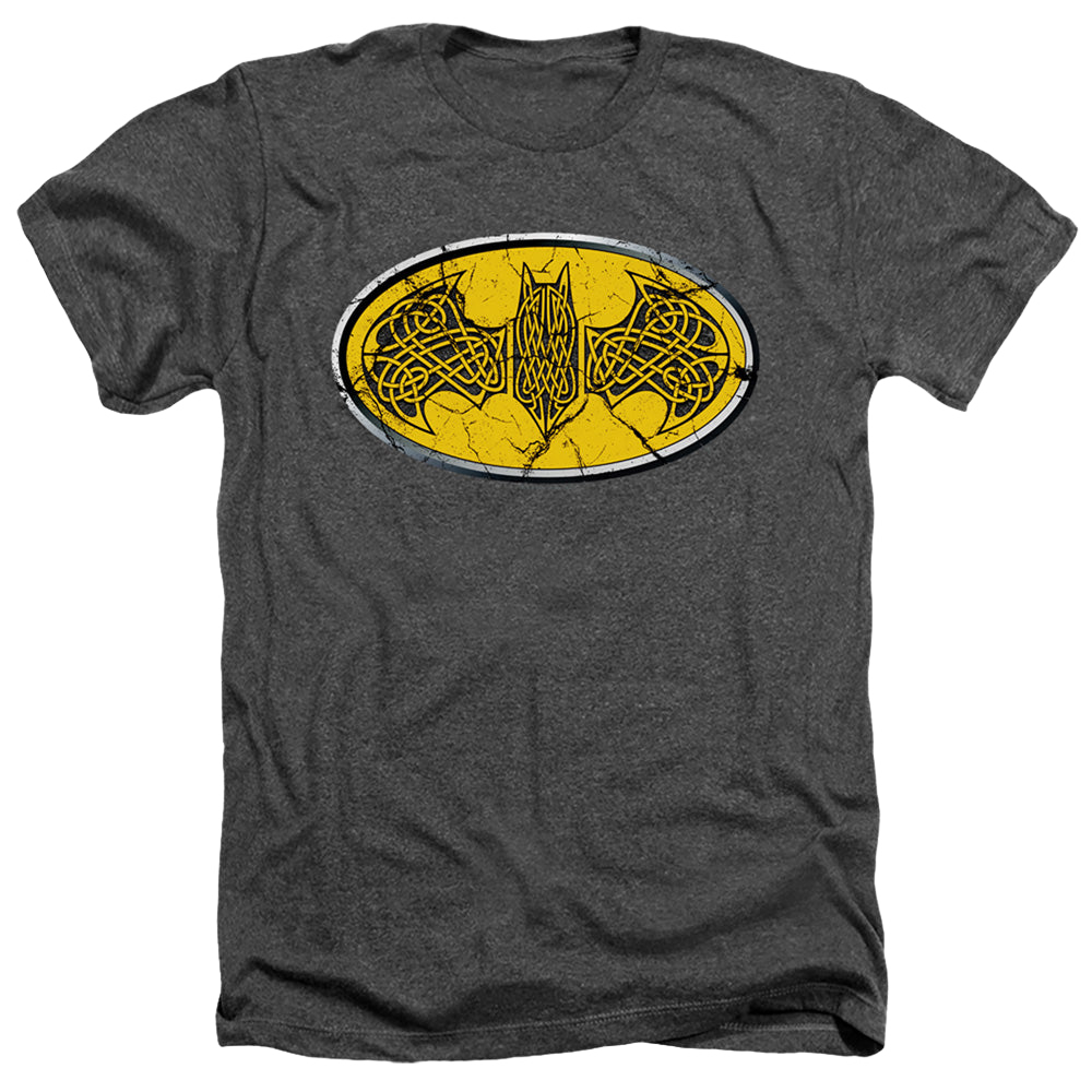 DC Batman Celtic Shield - Men's Heather T-Shirt Men's Heather T-Shirt Batman   