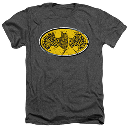 DC Batman Celtic Shield - Men's Heather T-Shirt Men's Heather T-Shirt Batman   