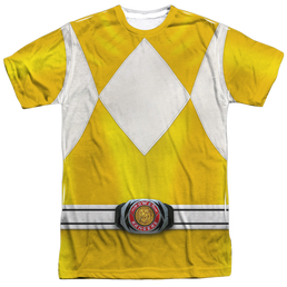Mighty Morphin Power Rangers Yellow Ranger - Men's All-Over Print T-Shirt Men's All-Over Print T-Shirt Power Rangers   