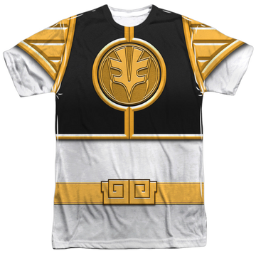 Mighty Morphin Power Rangers White Ranger - Men's All-Over Print T-Shirt Men's All-Over Print T-Shirt Power Rangers   