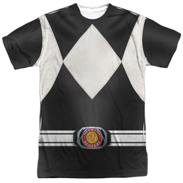 Mighty Morphin Power Rangers Black Ranger - Men's All-Over Print T-Shirt Men's All-Over Print T-Shirt Power Rangers   