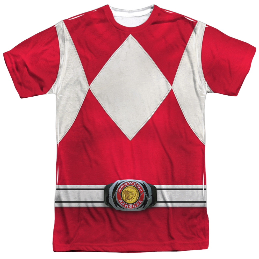 Mighty Morphin Power Rangers Red Ranger - Men's All-Over Print T-Shirt Men's All-Over Print T-Shirt Power Rangers   