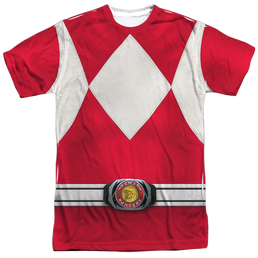Mighty Morphin Power Rangers Red Ranger - Men's All-Over Print T-Shirt Men's All-Over Print T-Shirt Power Rangers   