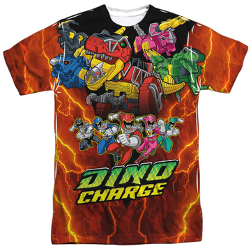 Power Rangers Dino Charge Zord Power - Men's All-Over Print T-Shirt Men's All-Over Print T-Shirt Power Rangers   