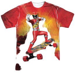 Power Rangers Dino Charge Skater - Men's All-Over Print T-Shirt Men's All-Over Print T-Shirt Power Rangers   