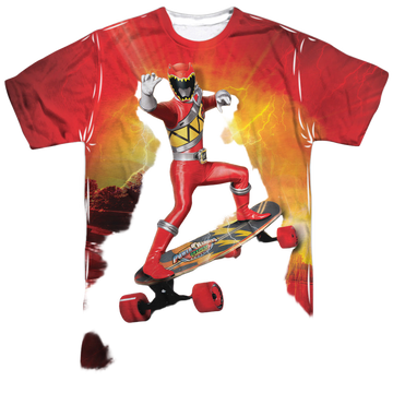 Power Rangers Dino Charge Skater - Men's All-Over Print T-Shirt Men's All-Over Print T-Shirt Power Rangers   