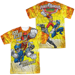 Power Rangers Dino Charge Go Go Dino Charge (Front/Back Print) - Men's All-Over Print T-Shirt Men's All-Over Print T-Shirt Power Rangers   
