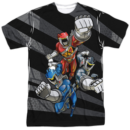 Power Rangers Dino Charge Lets Bolt - Men's All-Over Print T-Shirt Men's All-Over Print T-Shirt Power Rangers   