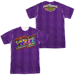 Power Rangers Dino Charge Taking Charge (Front/Back Print) - Men's All-Over Print T-Shirt Men's All-Over Print T-Shirt Power Rangers   