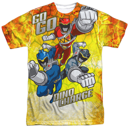 Power Rangers Dino Charge Go Go Dino Charge - Men's All-Over Print T-Shirt Men's All-Over Print T-Shirt Power Rangers   