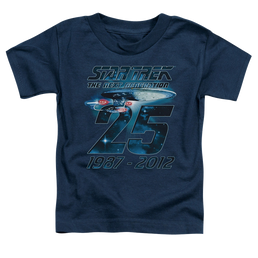 Star Trek The Next Generation Enterprise 25 - Kid's T-Shirt Kid's T-Shirt (Ages 4-7) Star Trek   