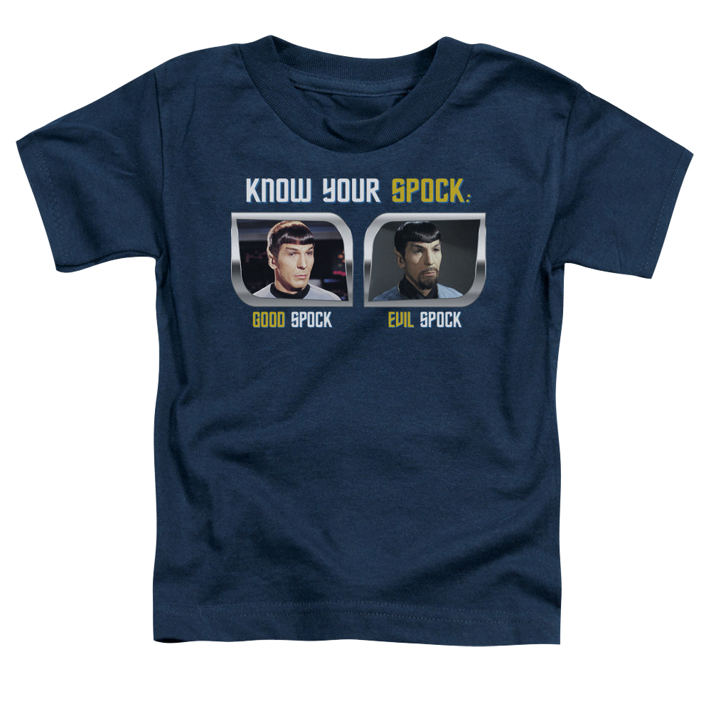 Star Trek The Original Series Know Your Spock - Kid's T-Shirt Kid's T-Shirt (Ages 4-7) Star Trek   