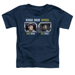 Star Trek The Original Series Know Your Spock - Kid's T-Shirt Kid's T-Shirt (Ages 4-7) Star Trek   