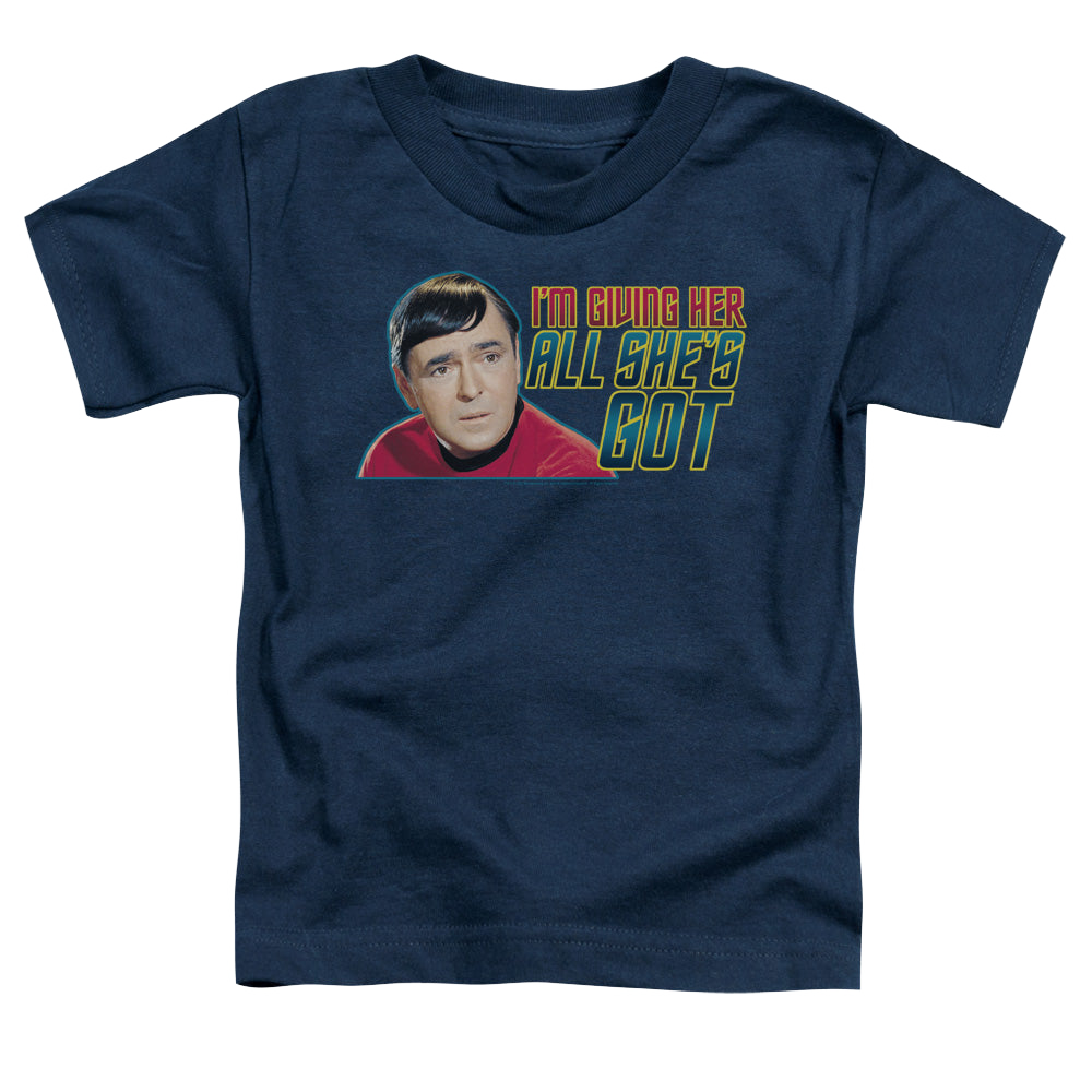 Star Trek The Original Series All Shes Got - Kid's T-Shirt Kid's T-Shirt (Ages 4-7) Star Trek   