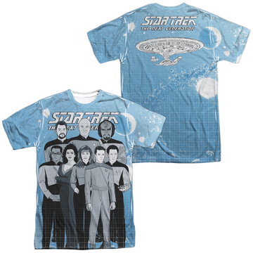 Star Trek The Next Generation Tng Comic Cast men's all-over print t-shirt