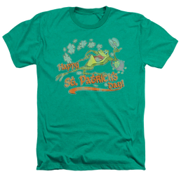 St. Patrick's Day Looney Tunes/Michigan J - Men's Heather T-Shirt Men's Heather T-Shirt St. Patrick's Day   