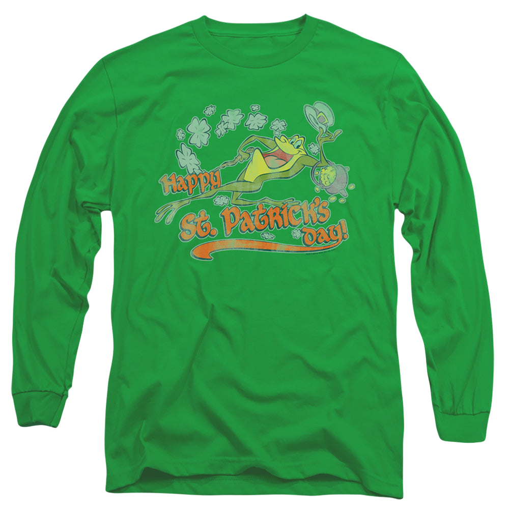 St. Patrick's Day Looney Tunes/Michigan J - Men's Long Sleeve T-Shirt Men's Long Sleeve T-Shirt St. Patrick's Day   