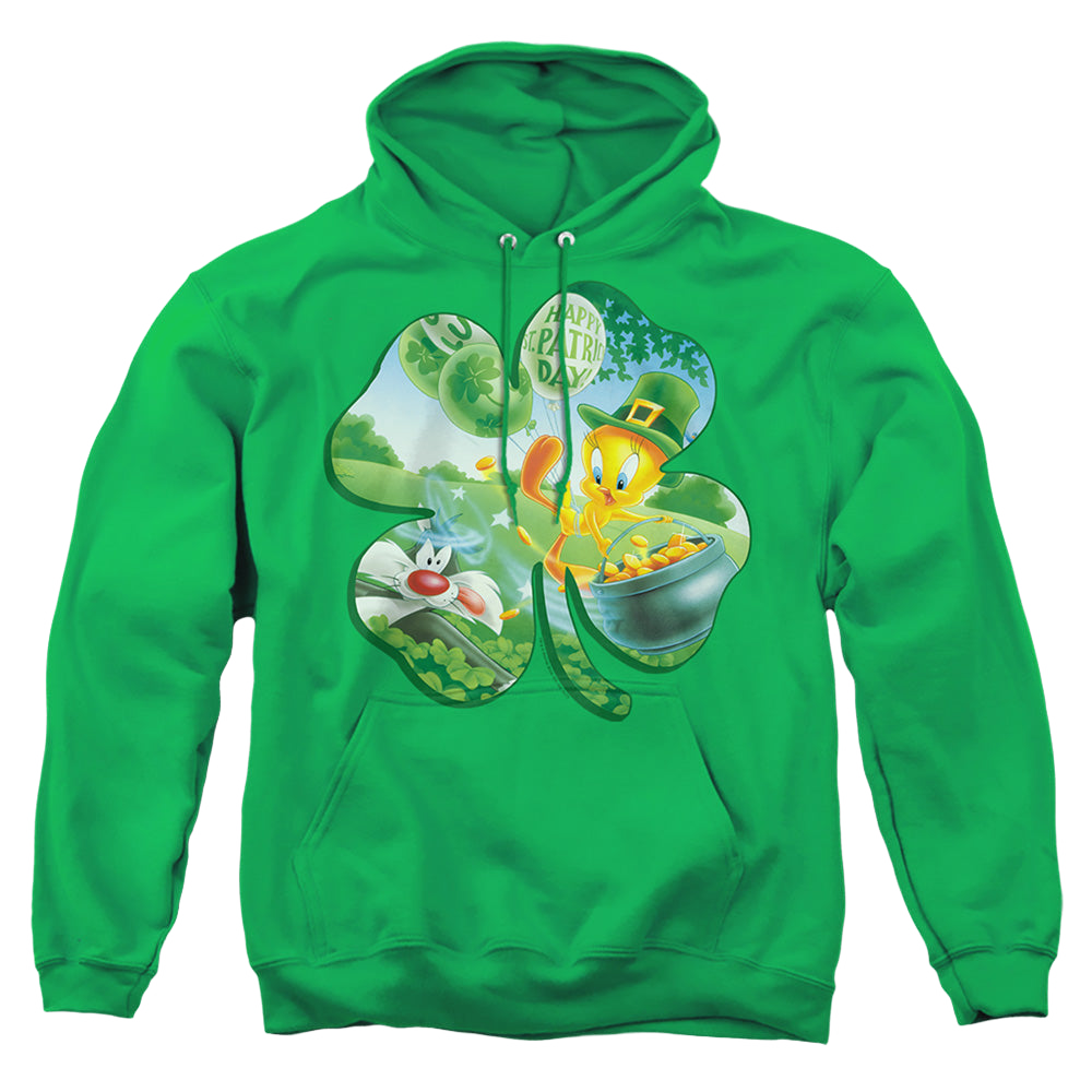 St. Patrick's Day Looney Tunes/Tweety Shamrock - Pullover Hoodie Pullover Hoodie St. Patrick's Day   