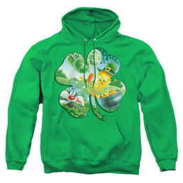 St. Patrick's Day Looney Tunes/Tweety Shamrock - Pullover Hoodie Pullover Hoodie St. Patrick's Day   