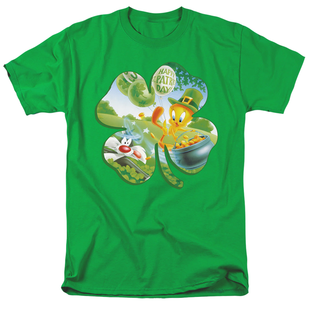 St. Patrick's Day Looney Tunes/Tweety Shamrock - Men's Regular Fit T-Shirt Men's Regular Fit T-Shirt St. Patrick's Day   