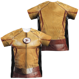Flash, The (TV Series) Kid Flash Unfirom (Front/Back Print) - Men's All-Over Print T-Shirt Men's All-Over Print T-Shirt The Flash   