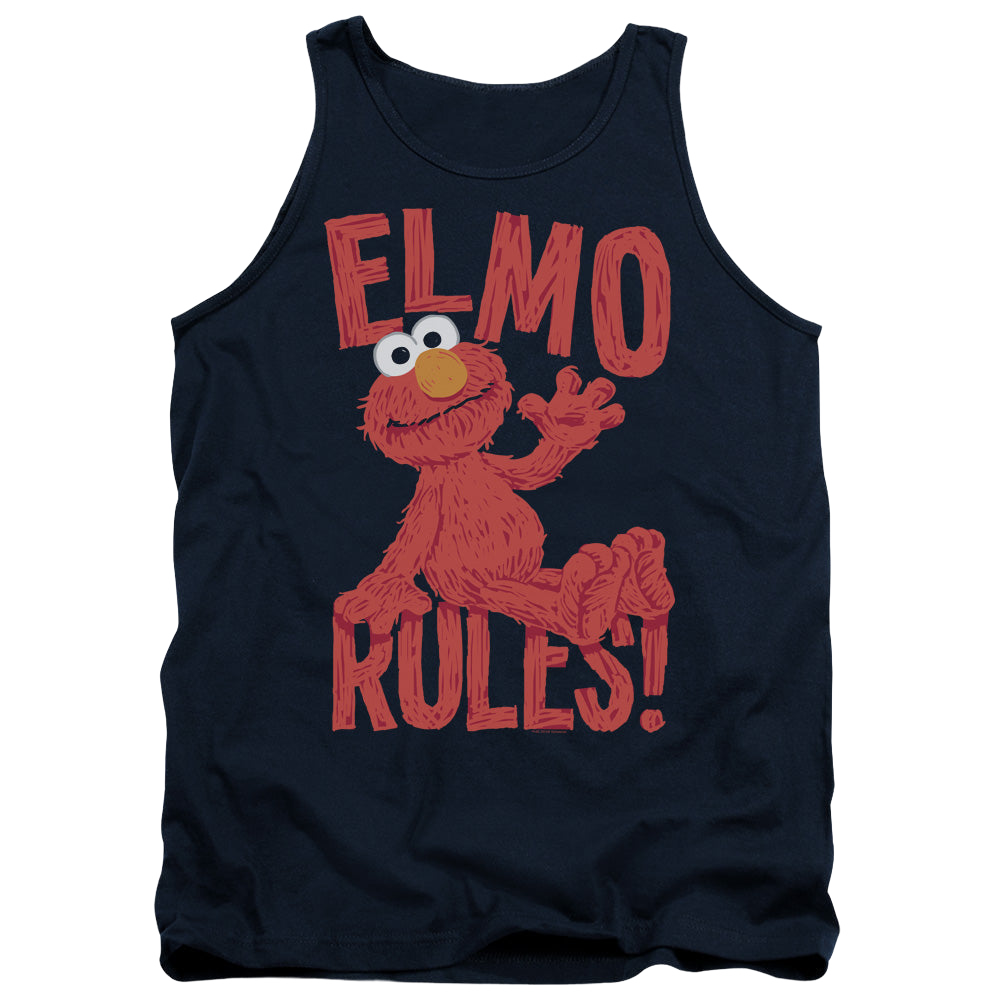 Sesame Street Elmo Rules - Men's Tank Top Men's Tank Sesame Street   