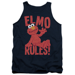 Sesame Street Elmo Rules - Men's Tank Top Men's Tank Sesame Street   