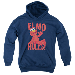 Sesame Street Elmo Rules - Youth Hoodie Youth Hoodie (Ages 8-12) Sesame Street   