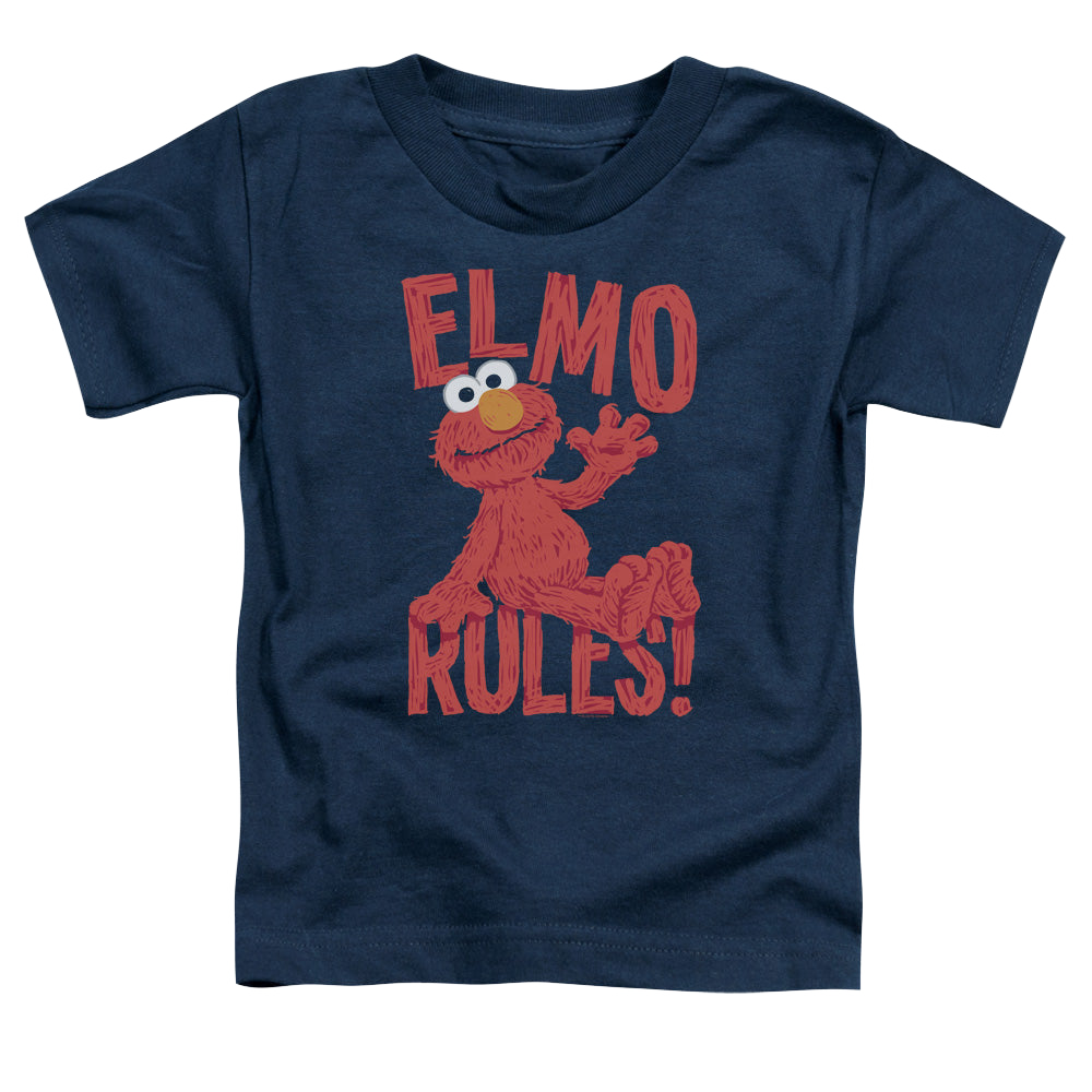 Sesame Street Elmo Rules - Kid's T-Shirt Kid's T-Shirt (Ages 4-7) Sesame Street   
