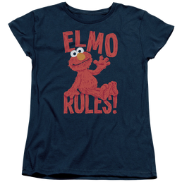Sesame Street Elmo Rules - Women's T-Shirt Women's T-Shirt Sesame Street   