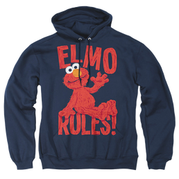 Sesame Street Elmo Rules - Pullover Hoodie Pullover Hoodie Sesame Street   