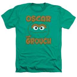 Sesame Street Oscar Sandwich - Men's Heather T-Shirt Men's Heather T-Shirt Sesame Street   