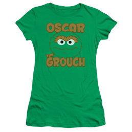 Sesame Street Oscar Sandwich - Juniors T-Shirt Juniors T-Shirt Sesame Street   