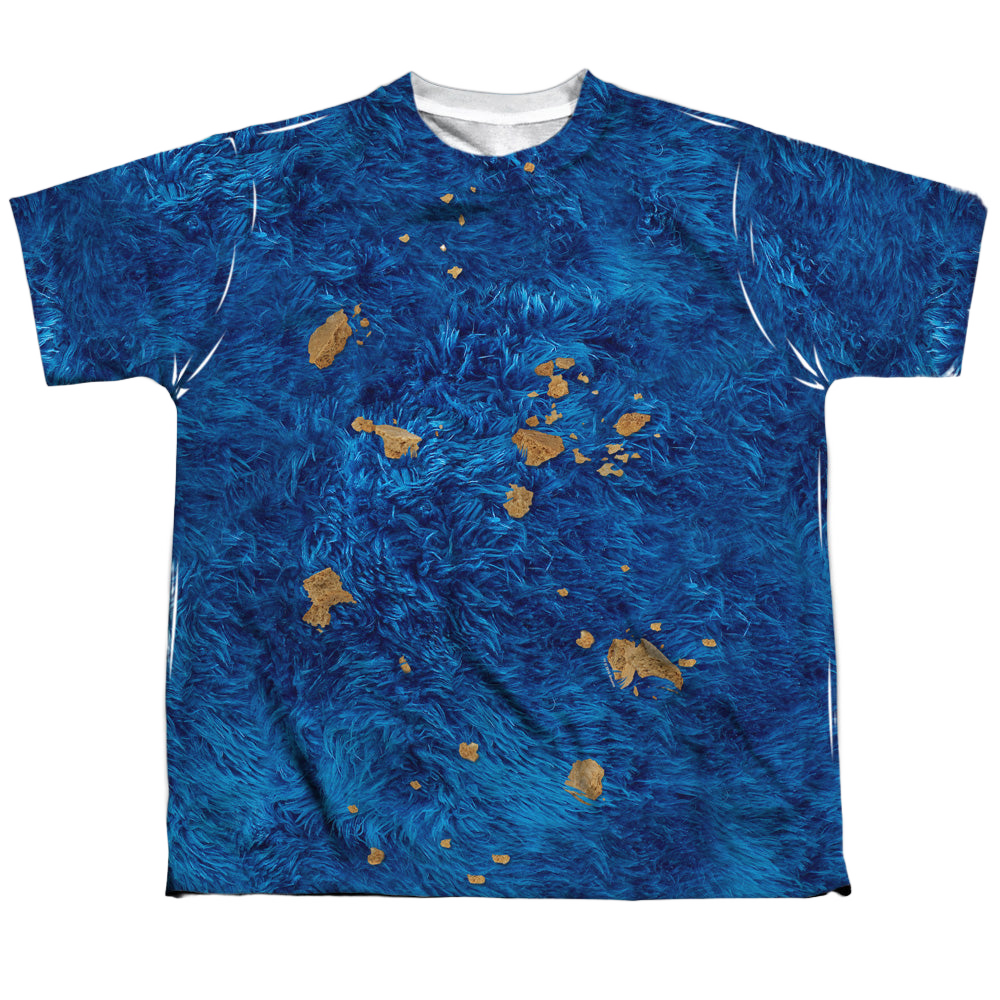 Sesame Street Cookie Moster Costume - Youth All-Over Print T-Shirt Youth All-Over Print T-Shirt (Ages 8-12) Sesame Street   