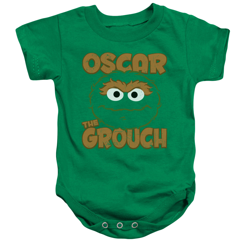 Sesame Street Oscar Sandwich - Baby Bodysuit Baby Bodysuit Sesame Street   