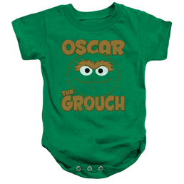 Sesame Street Oscar Sandwich - Baby Bodysuit Baby Bodysuit Sesame Street   